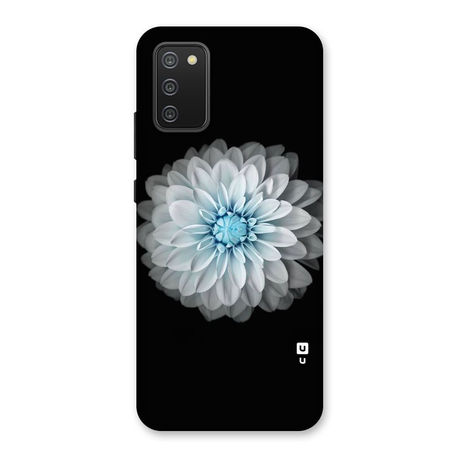 White Bloom Back Case for Galaxy M02s