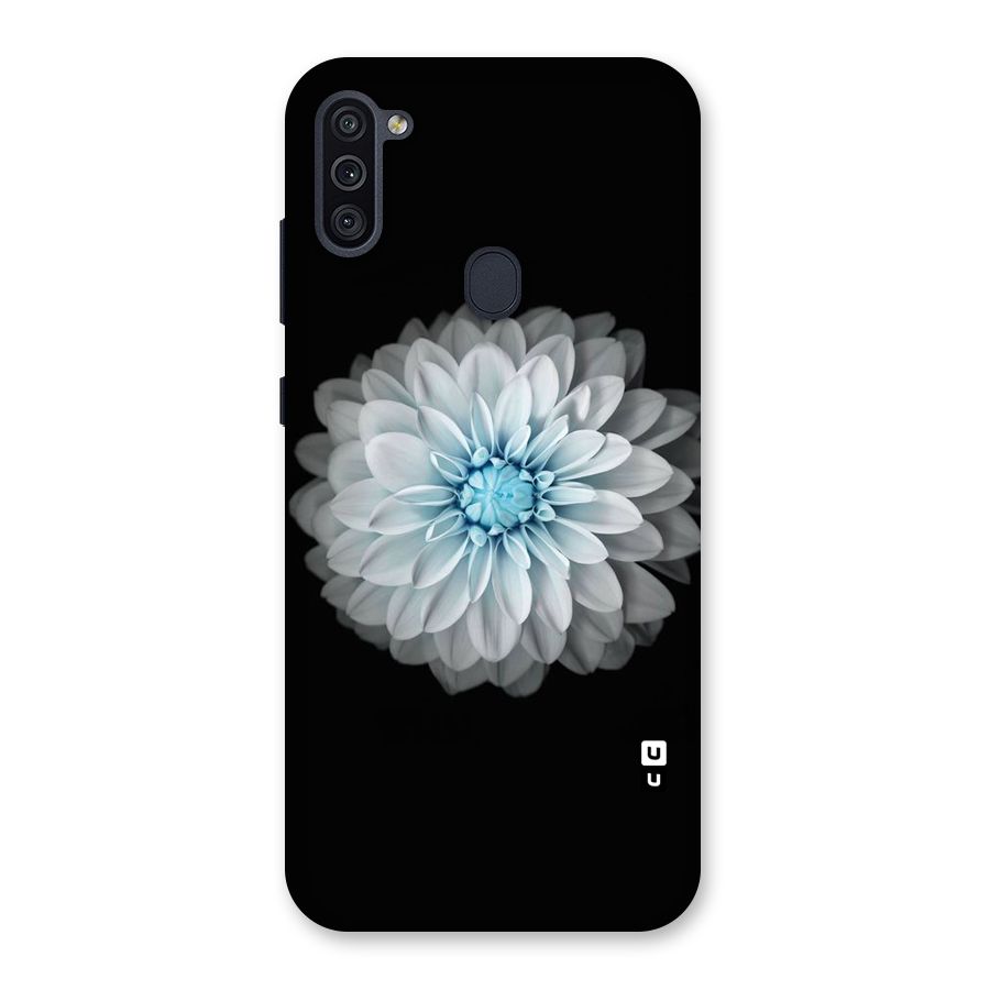 White Bloom Back Case for Galaxy M11