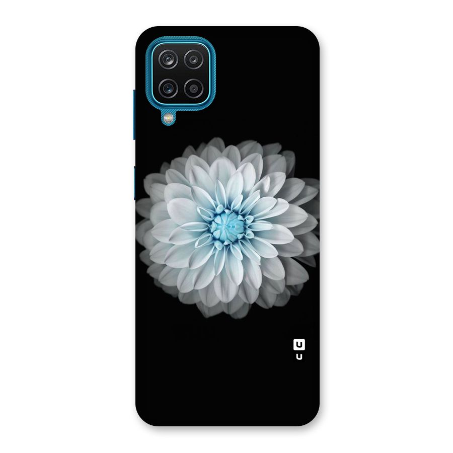 White Bloom Back Case for Galaxy M12