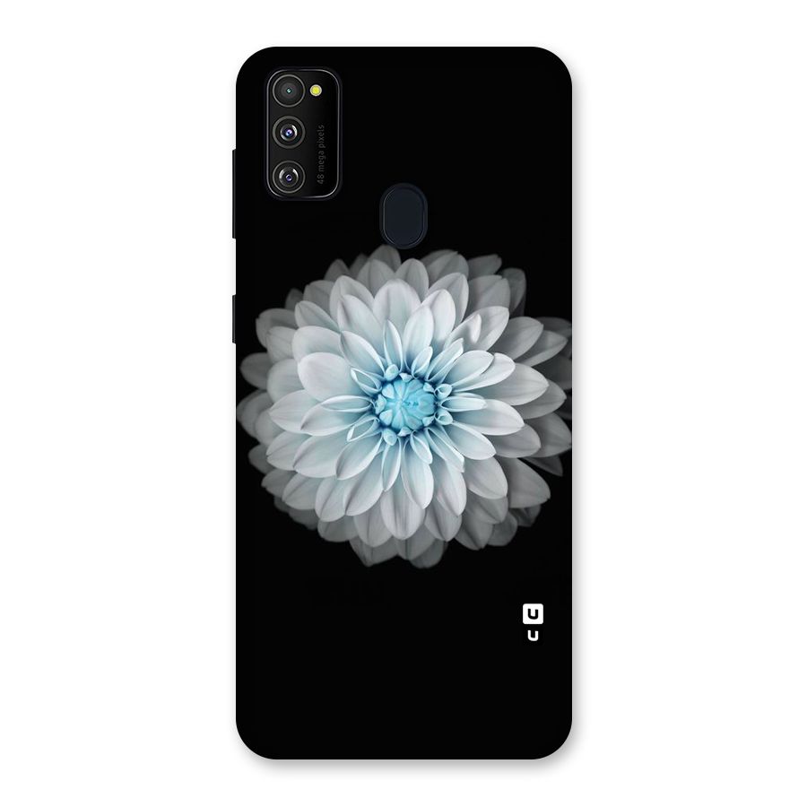 White Bloom Back Case for Galaxy M30s