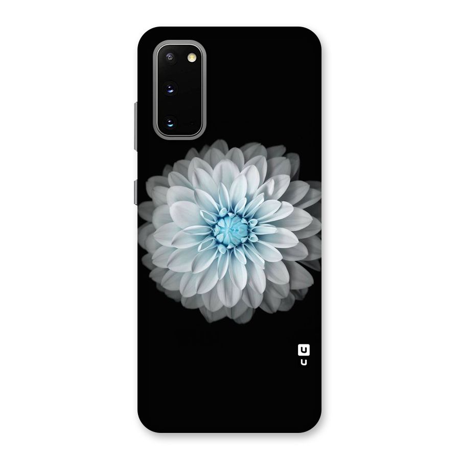 White Bloom Back Case for Galaxy S20