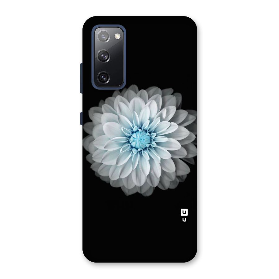 White Bloom Back Case for Galaxy S20 FE