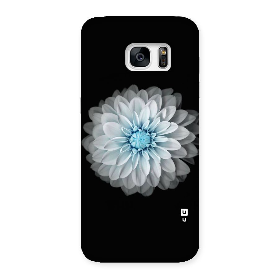 White Bloom Back Case for Galaxy S7 Edge