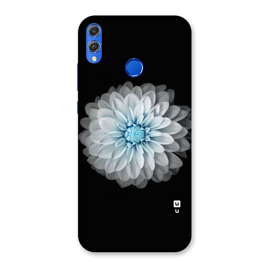 White Bloom Back Case for Honor 8X