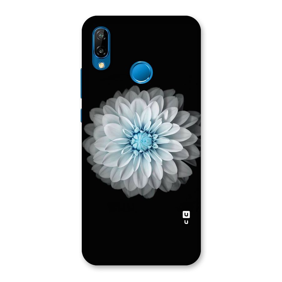 White Bloom Back Case for Huawei P20 Lite