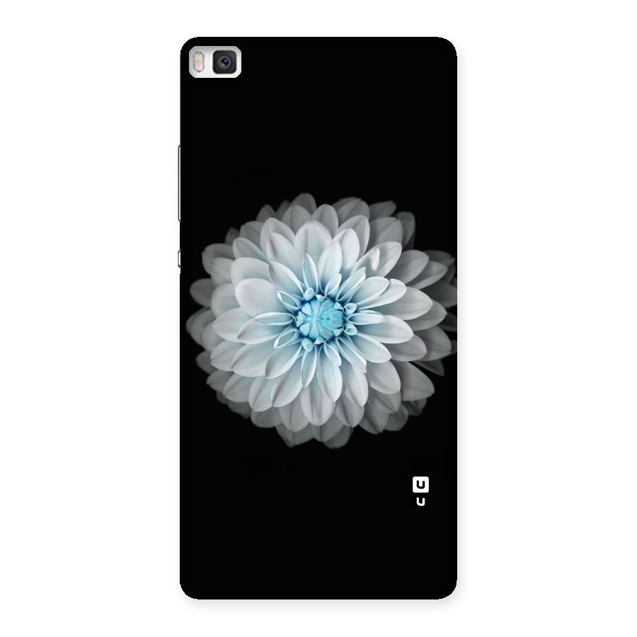 White Bloom Back Case for Huawei P8
