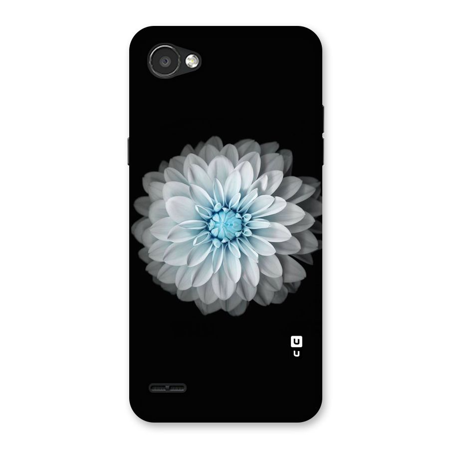 White Bloom Back Case for LG Q6
