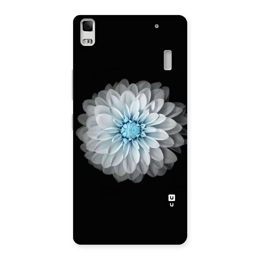 White Bloom Back Case for Lenovo A7000