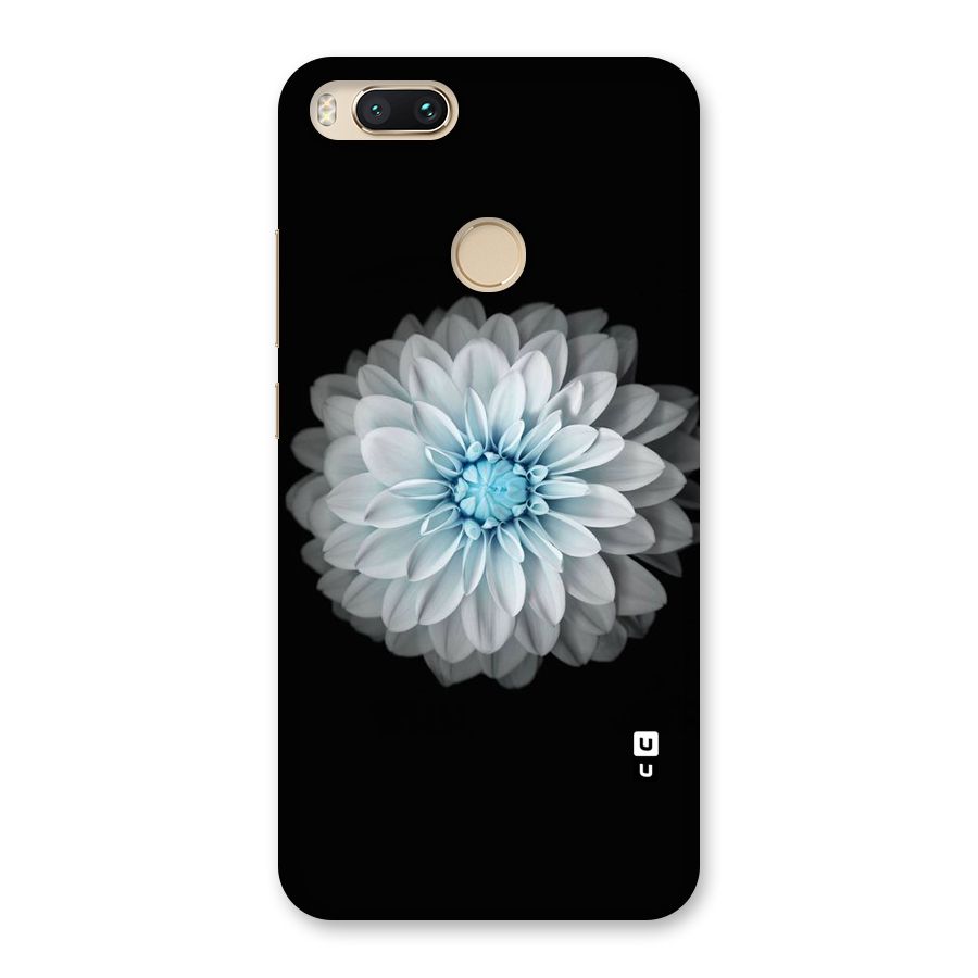 White Bloom Back Case for Mi A1