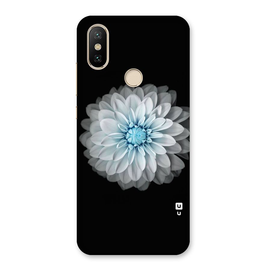 White Bloom Back Case for Mi A2