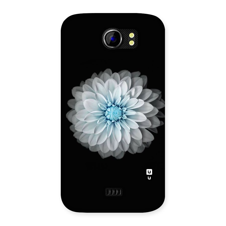 White Bloom Back Case for Micromax Canvas 2 A110