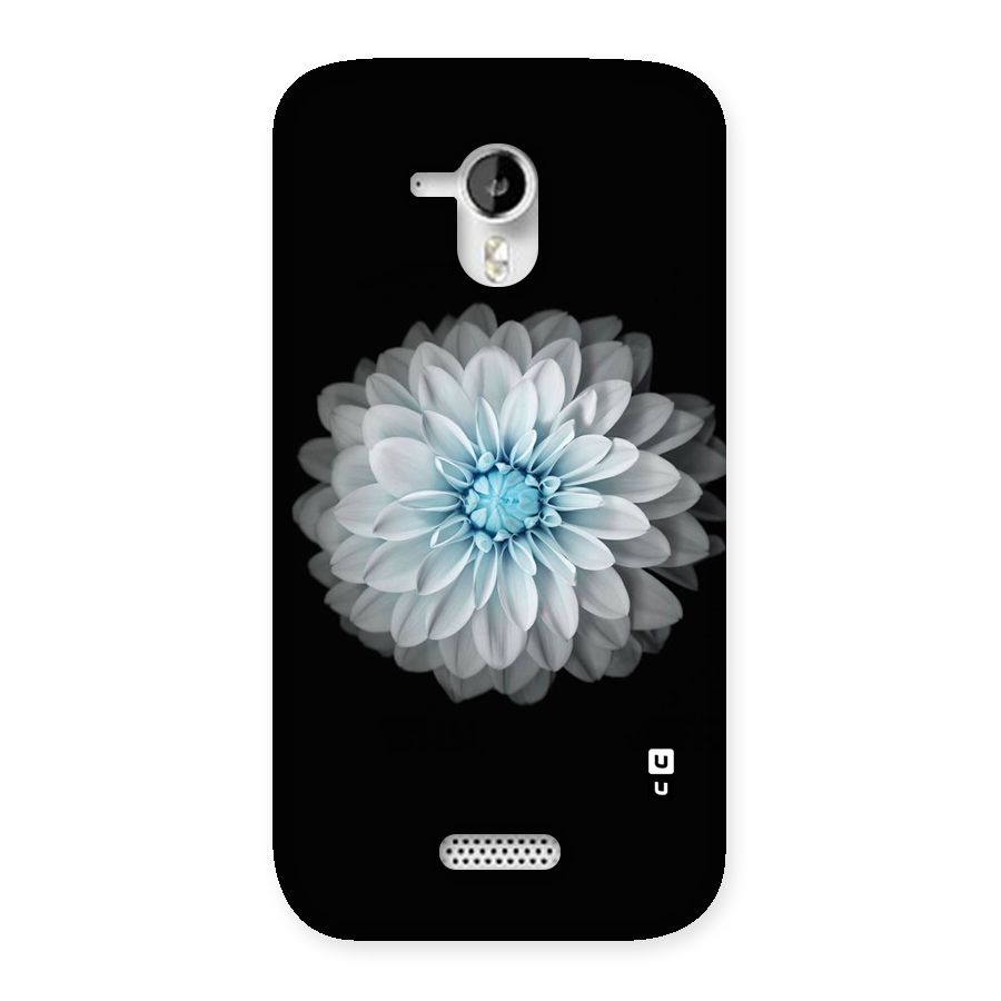 White Bloom Back Case for Micromax Canvas HD A116