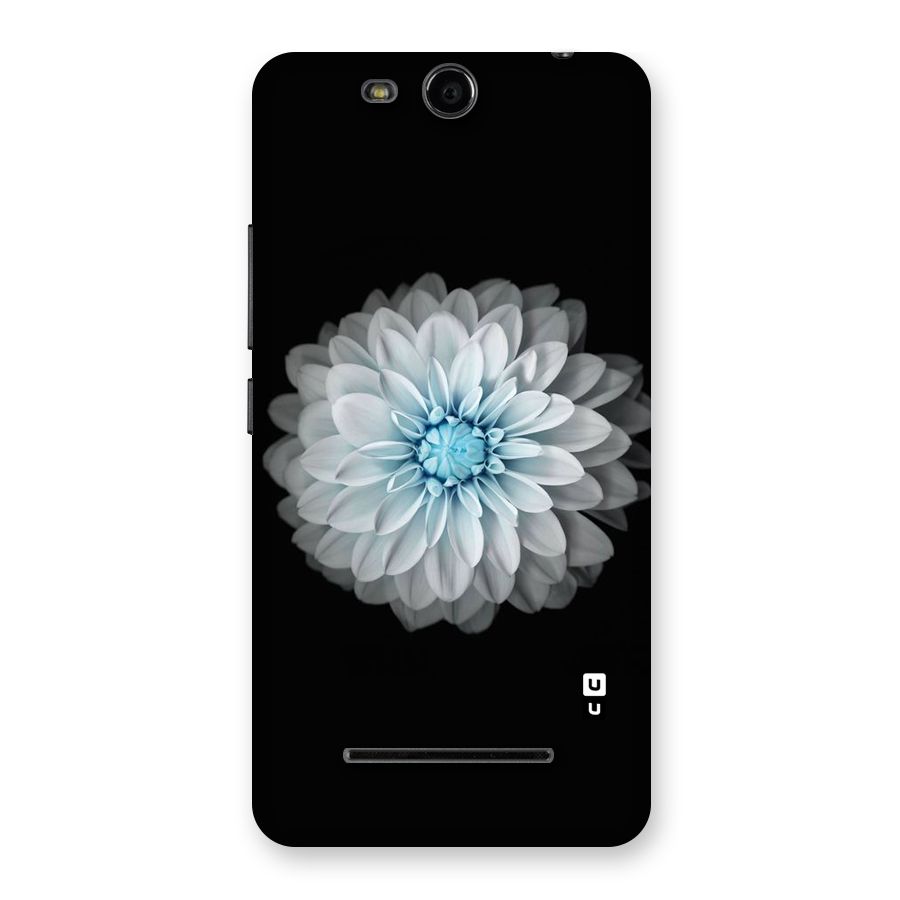 White Bloom Back Case for Micromax Canvas Juice 3 Q392