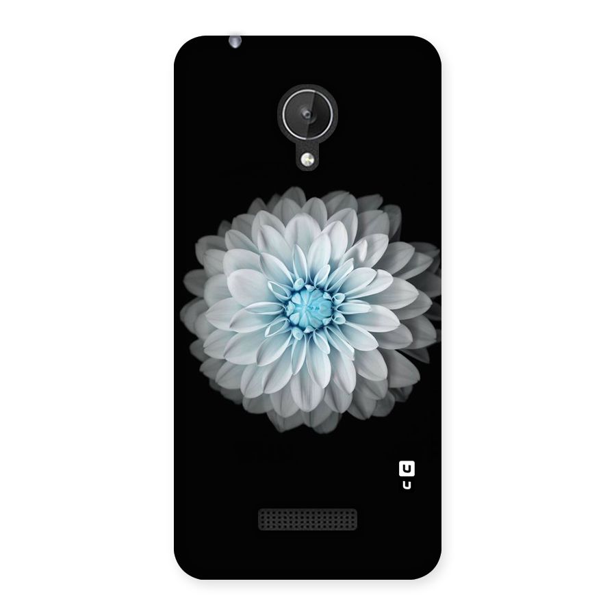 White Bloom Back Case for Micromax Canvas Spark Q380