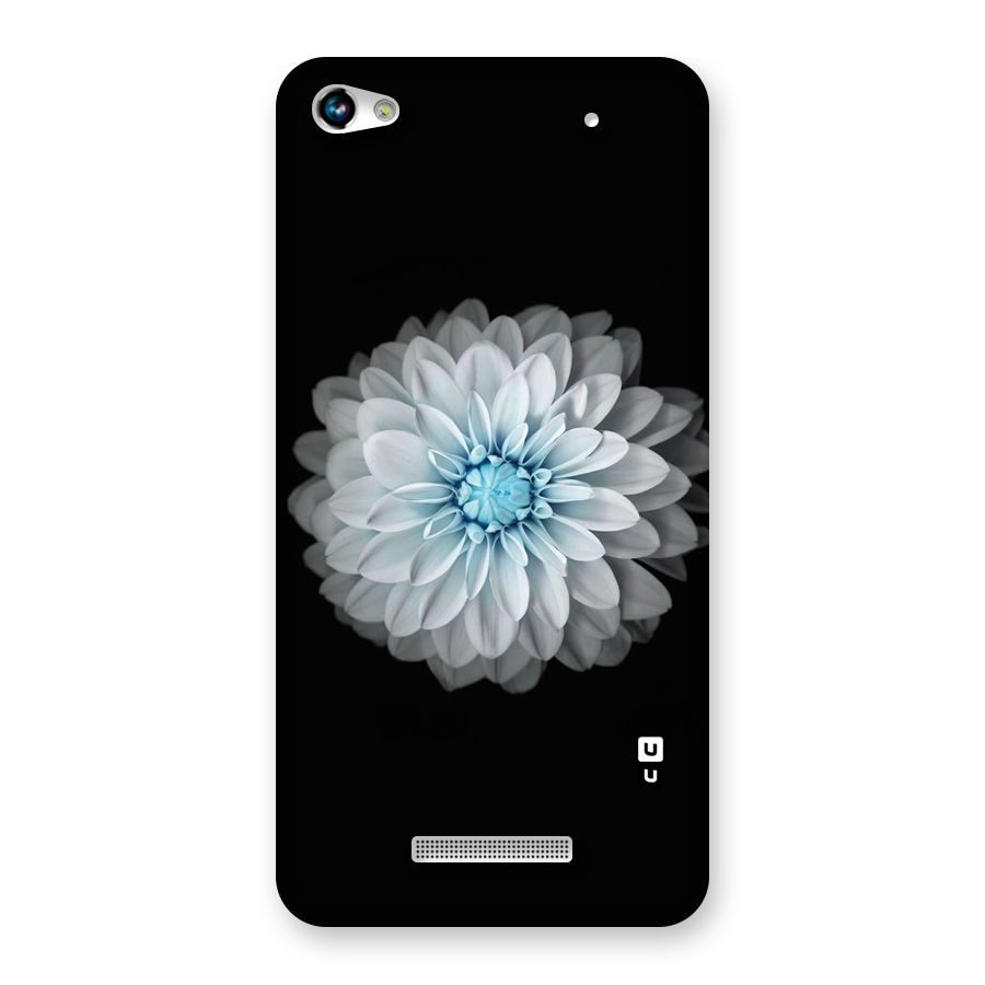 White Bloom Back Case for Micromax Hue 2