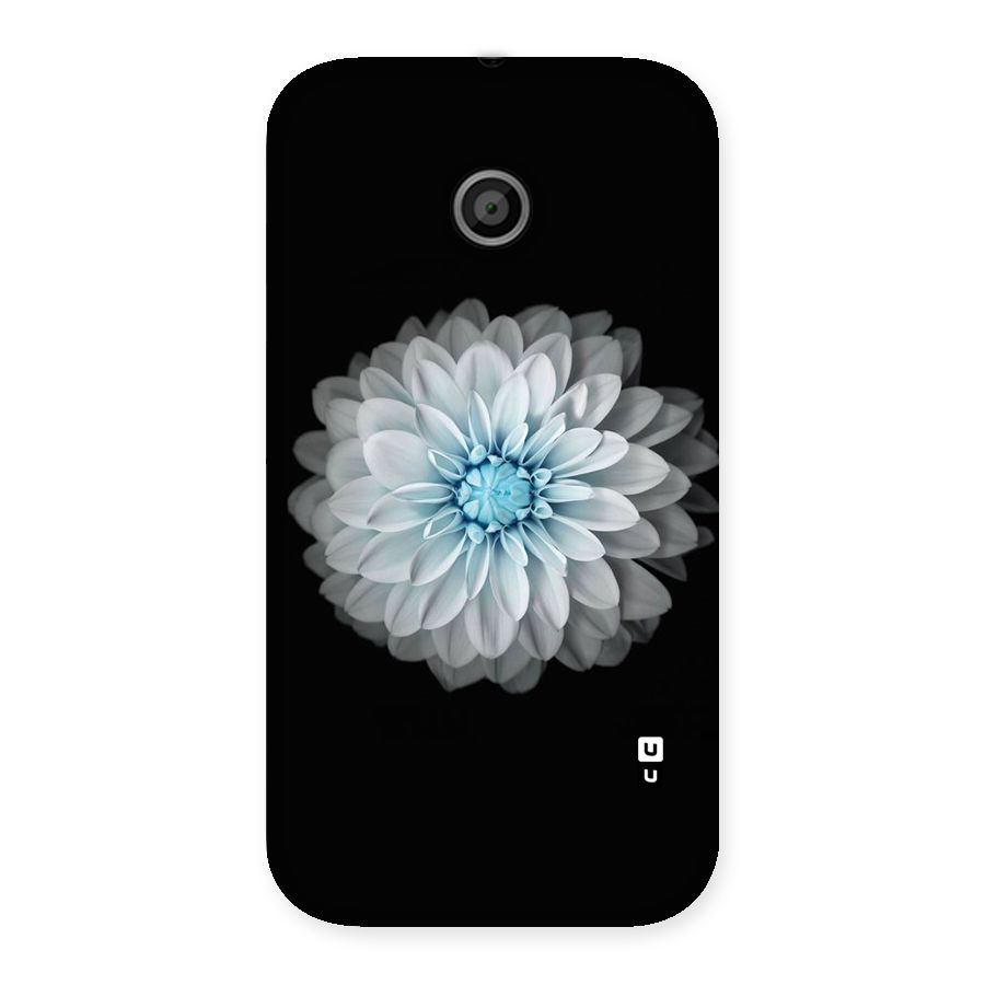 White Bloom Back Case for Moto E