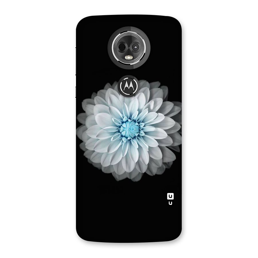White Bloom Back Case for Moto E5 Plus