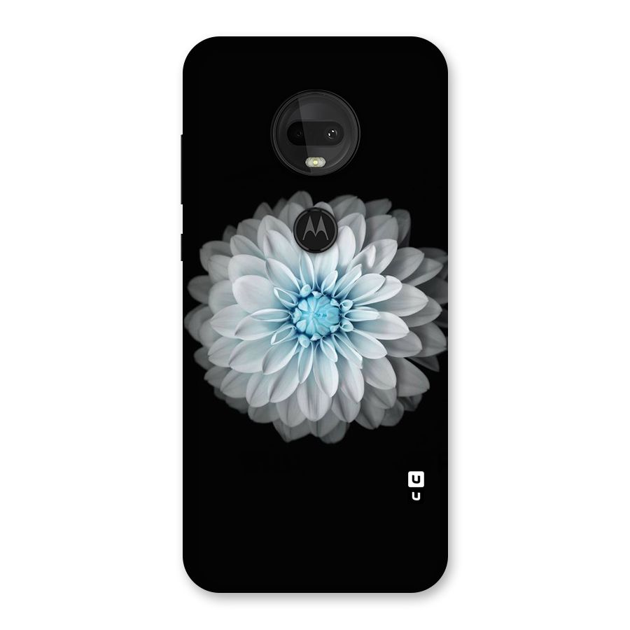 White Bloom Back Case for Moto G7