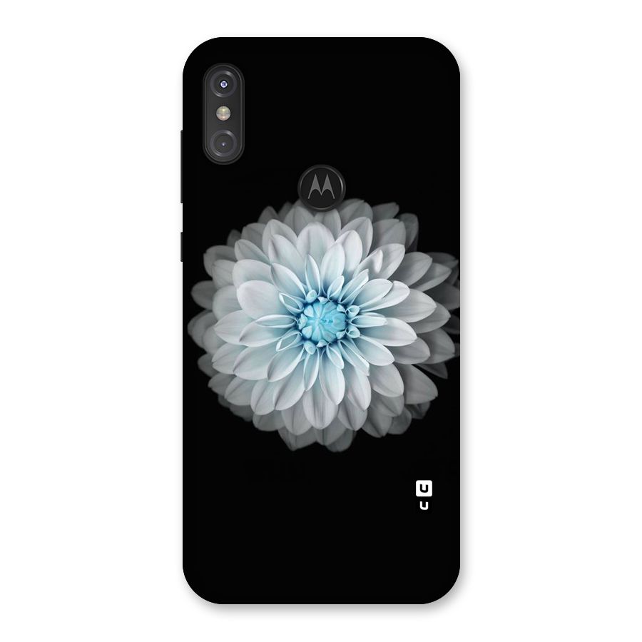White Bloom Back Case for Motorola One Power