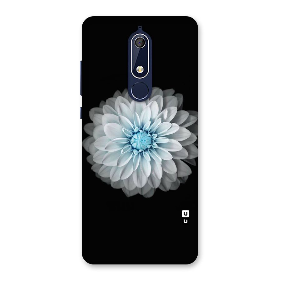 White Bloom Back Case for Nokia 5.1