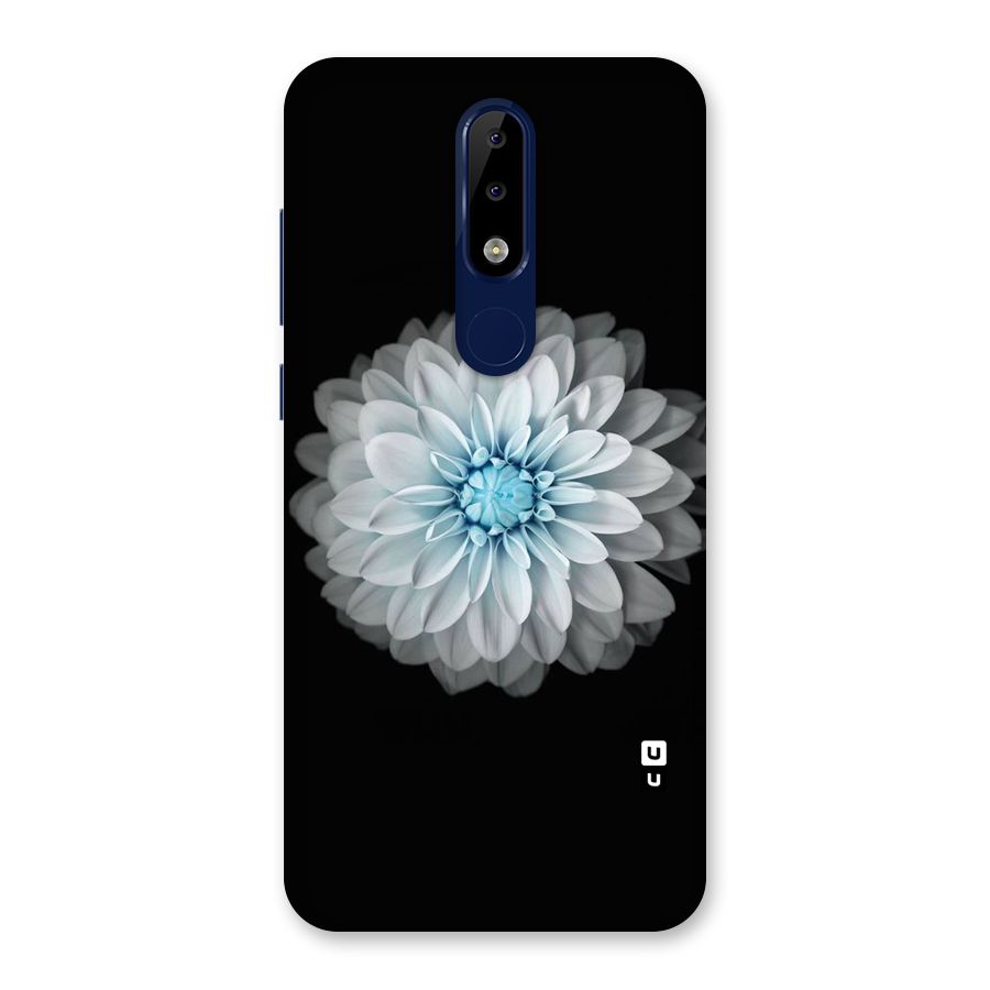 White Bloom Back Case for Nokia 5.1 Plus