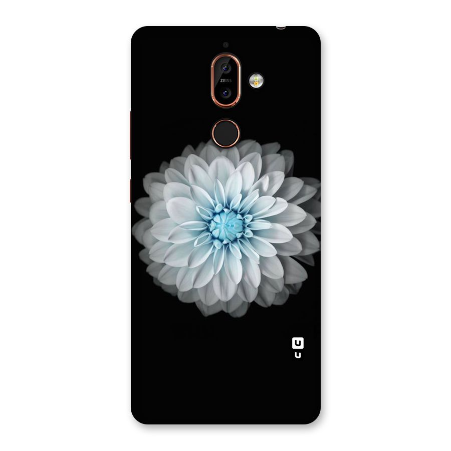 White Bloom Back Case for Nokia 7 Plus