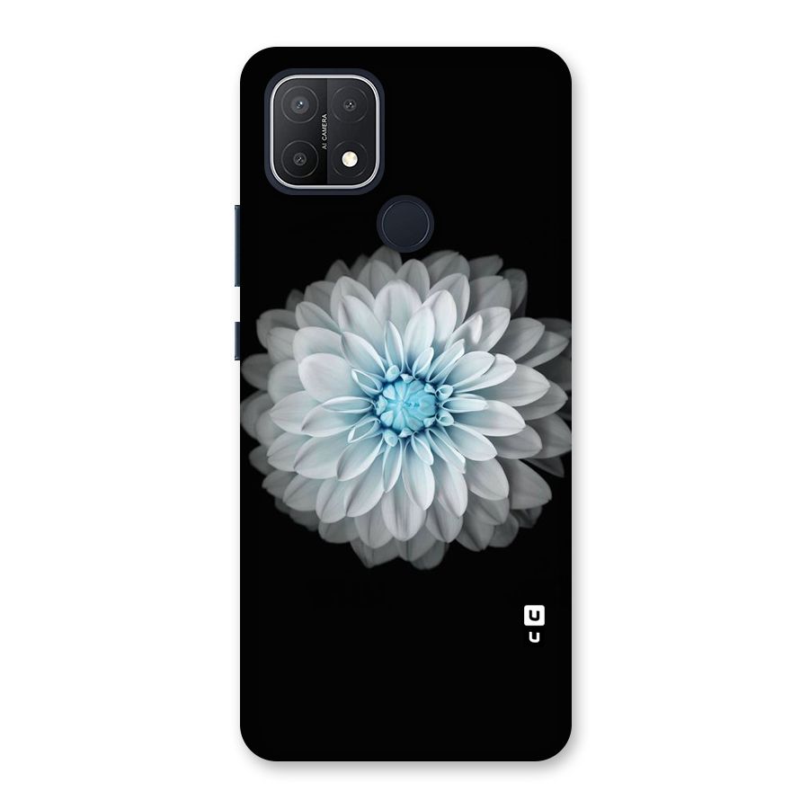 White Bloom Back Case for Oppo A15