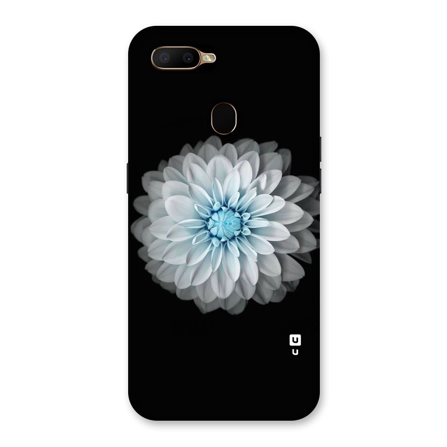 White Bloom Back Case for Oppo A5s
