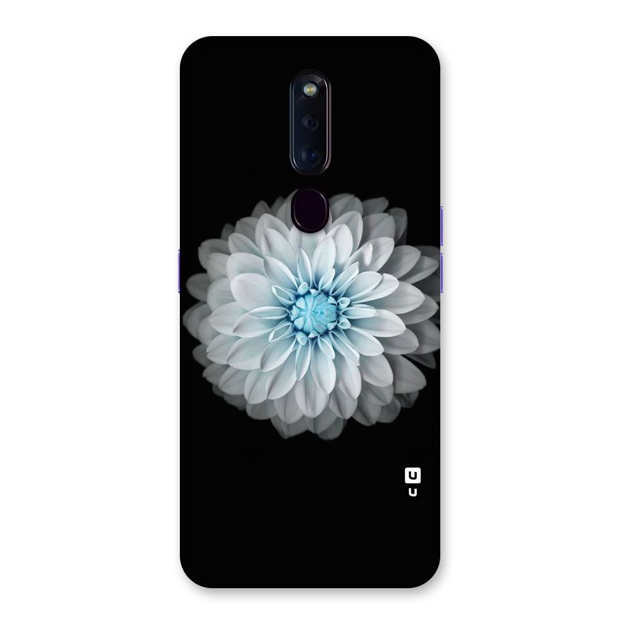 White Bloom Back Case for Oppo F11 Pro