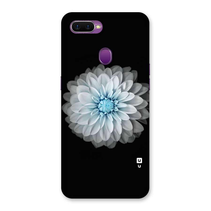 White Bloom Back Case for Oppo F9