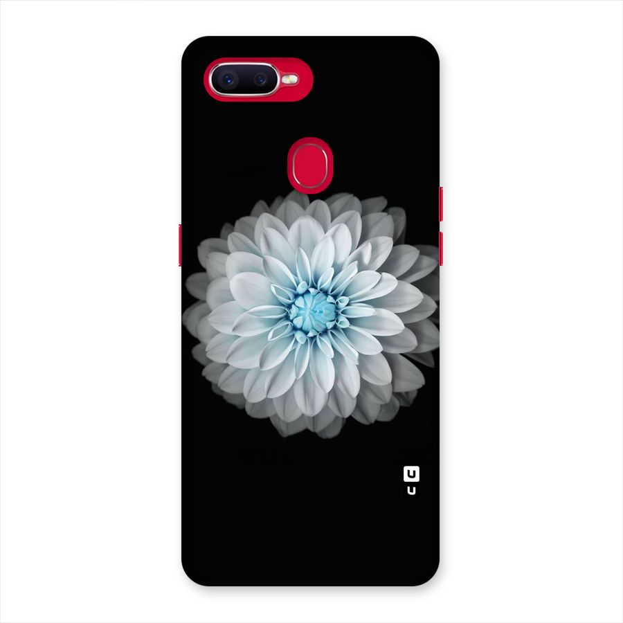 White Bloom Back Case for Oppo F9 Pro