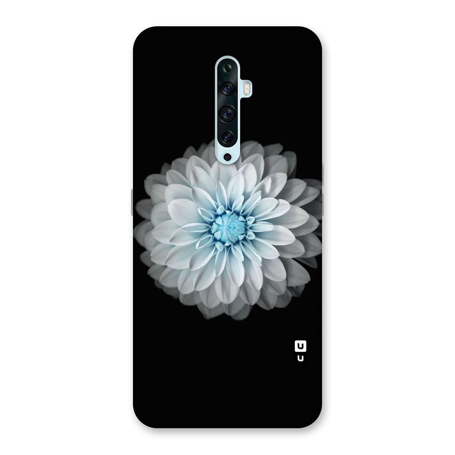 White Bloom Back Case for Oppo Reno2 F