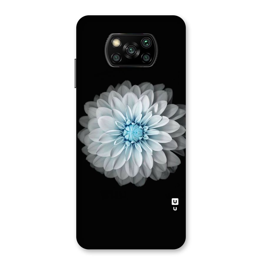White Bloom Back Case for Poco X3