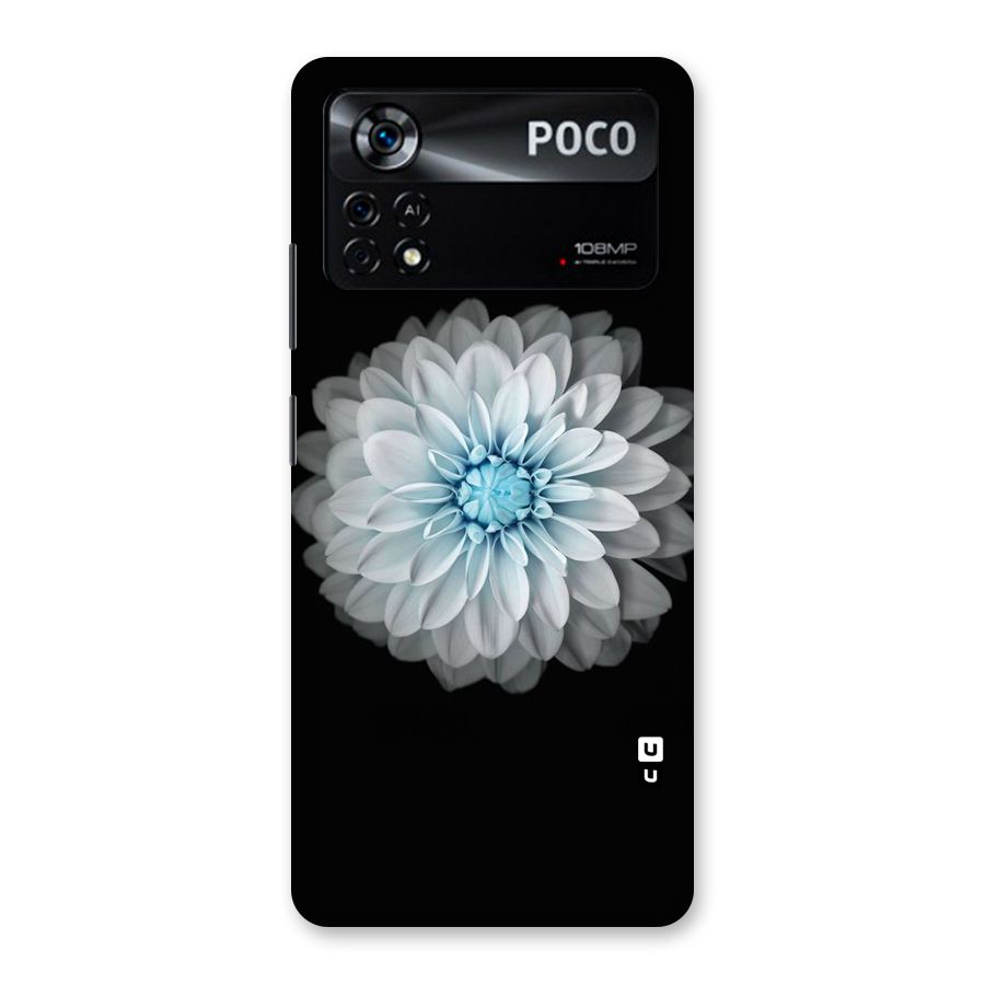 White Bloom Back Case for Poco X4 Pro 5G