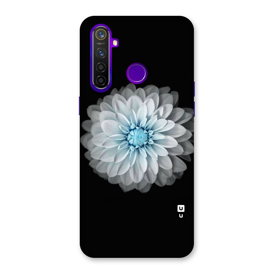 White Bloom Back Case for Realme 5 Pro