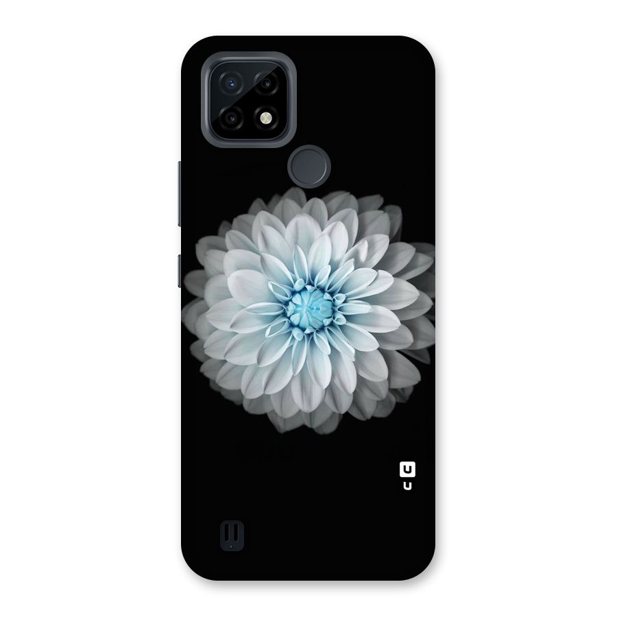 White Bloom Back Case for Realme C21