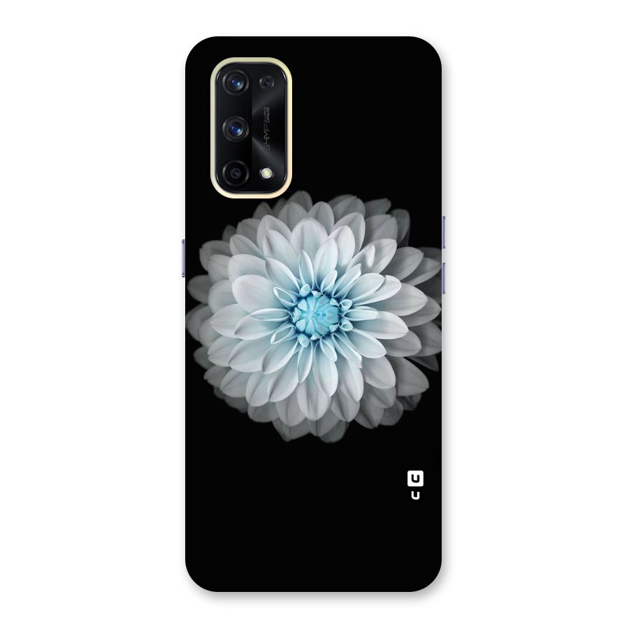White Bloom Glass Back Case for Realme X7 Pro