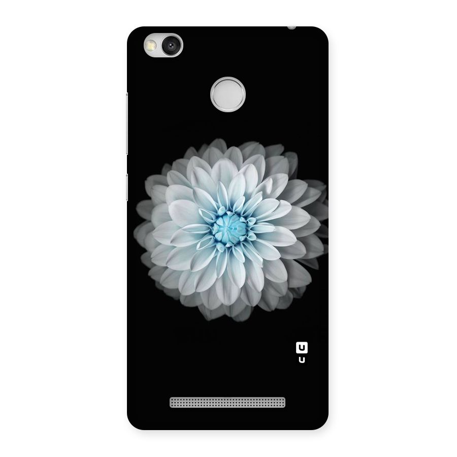 White Bloom Back Case for Redmi 3S Prime