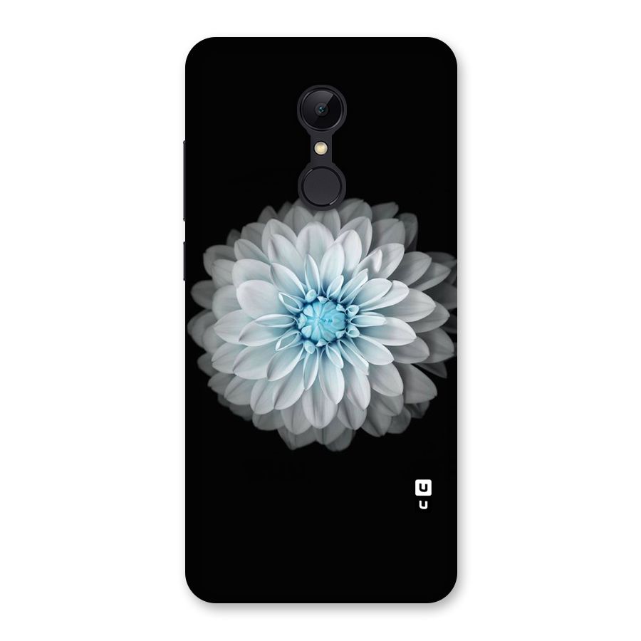 White Bloom Back Case for Redmi 5