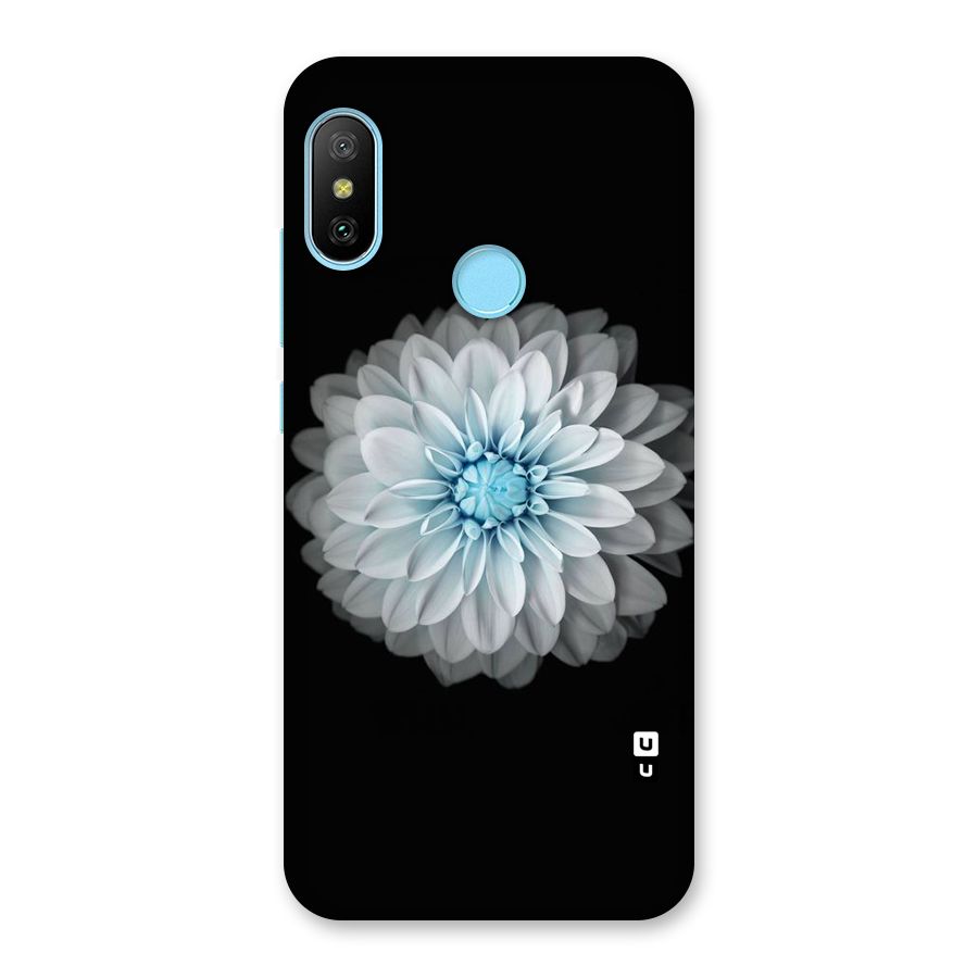 White Bloom Back Case for Redmi 6 Pro
