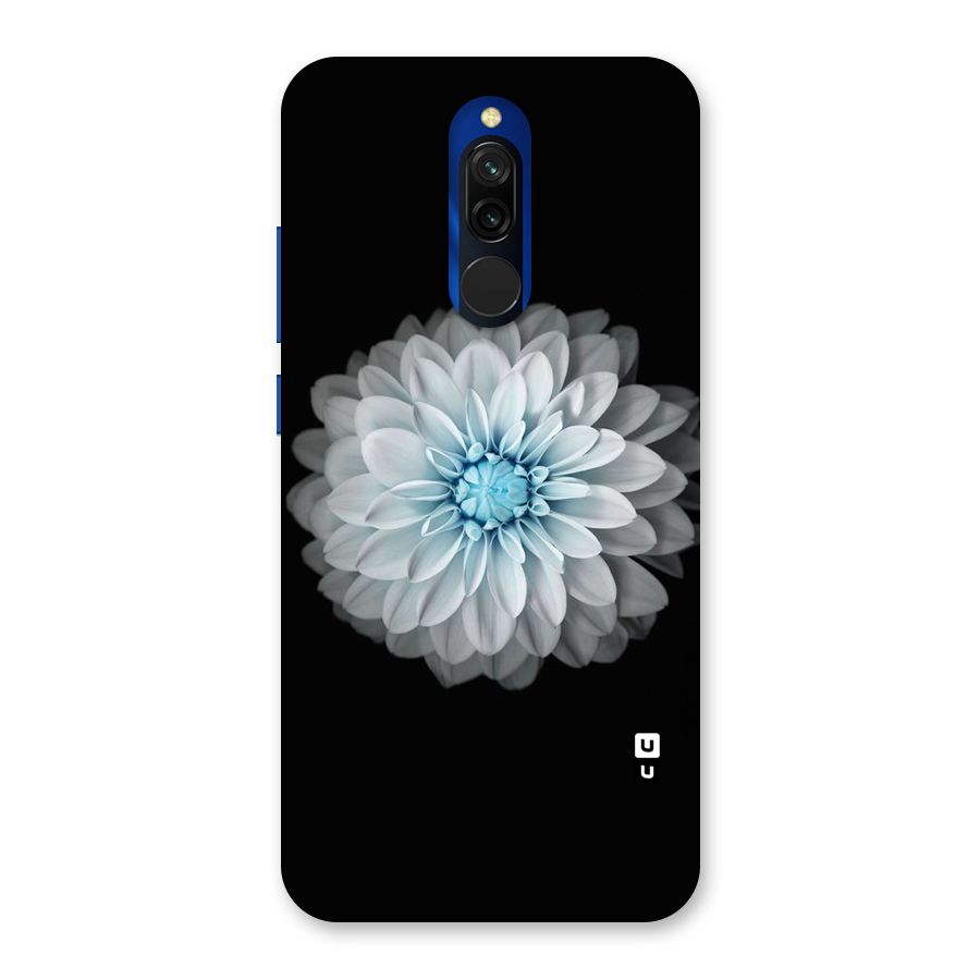 White Bloom Back Case for Redmi 8