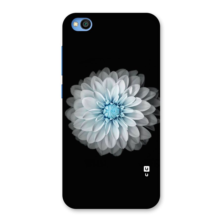 White Bloom Back Case for Redmi Go