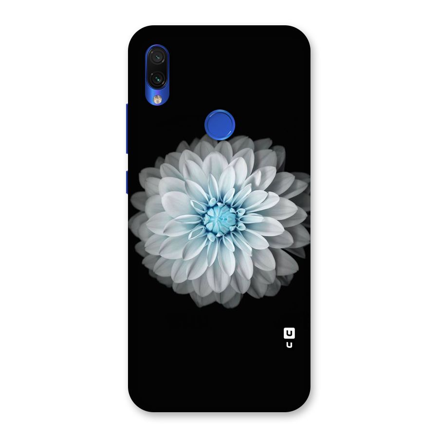 White Bloom Back Case for Redmi Note 7S