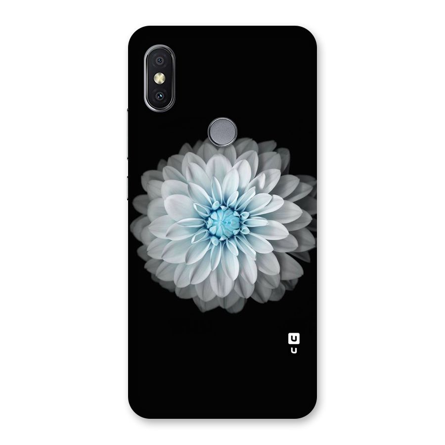 White Bloom Back Case for Redmi Y2