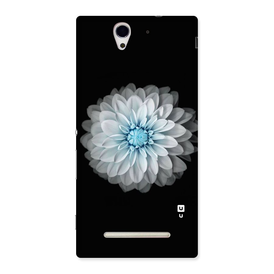 White Bloom Back Case for Sony Xperia C3