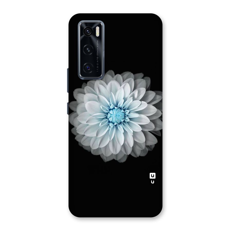 White Bloom Back Case for Vivo V20 SE