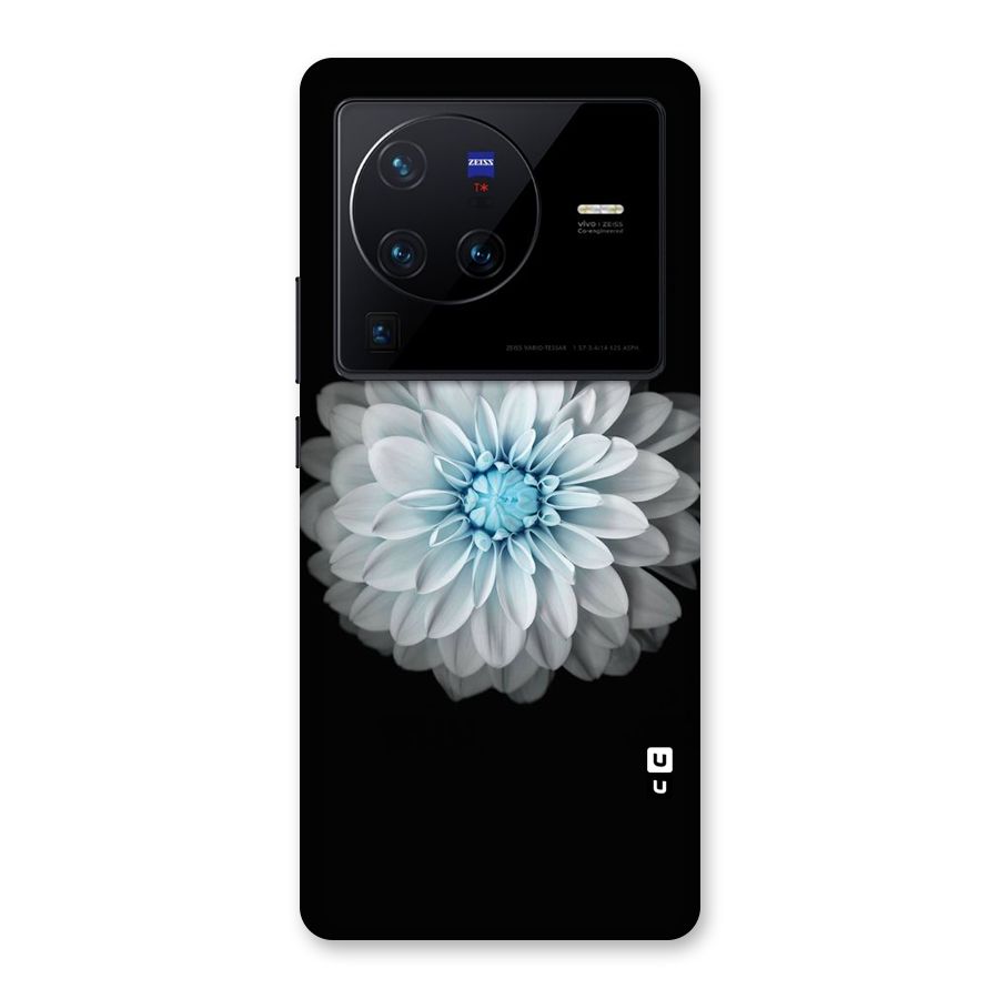 White Bloom Back Case for Vivo X80 Pro