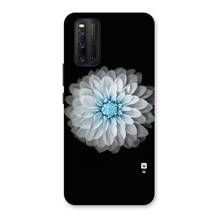 White Bloom Back Case for Vivo iQOO 3