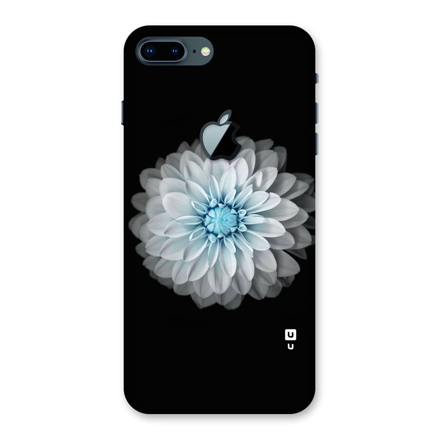 White Bloom Back Case for iPhone 7 Plus Apple Cut