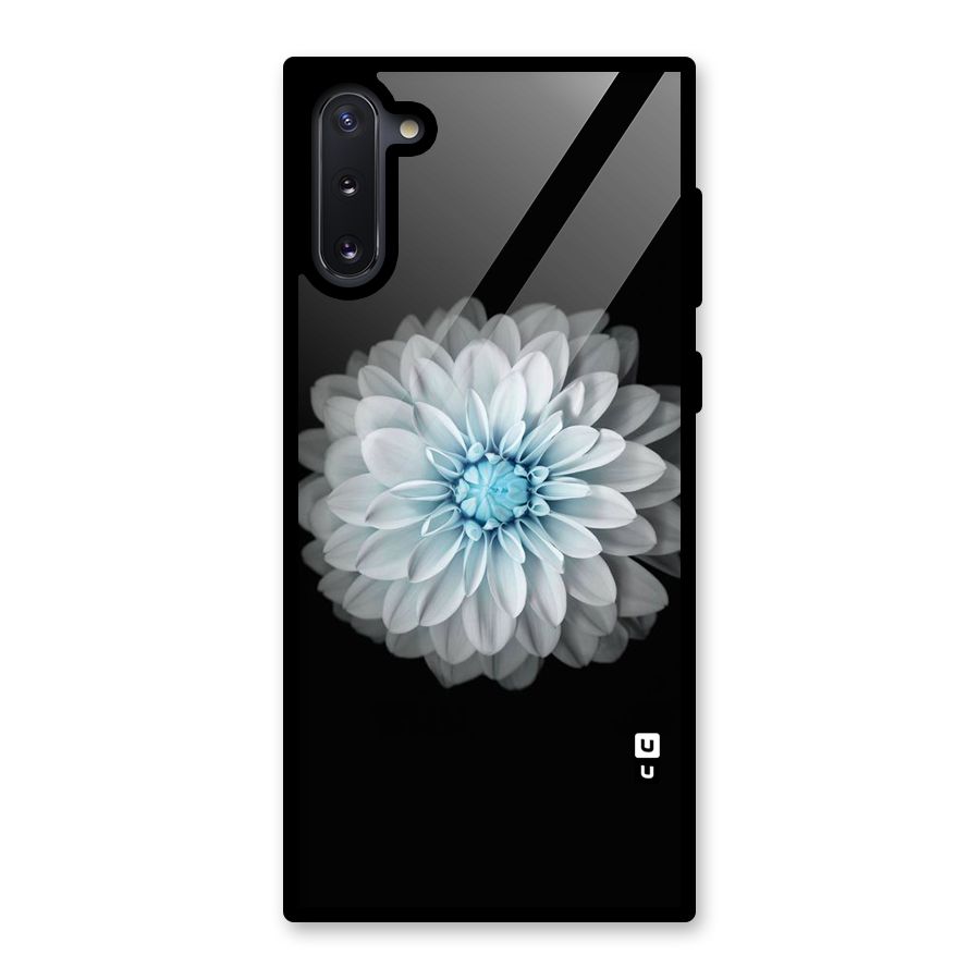 White Bloom Glass Back Case for Galaxy Note 10